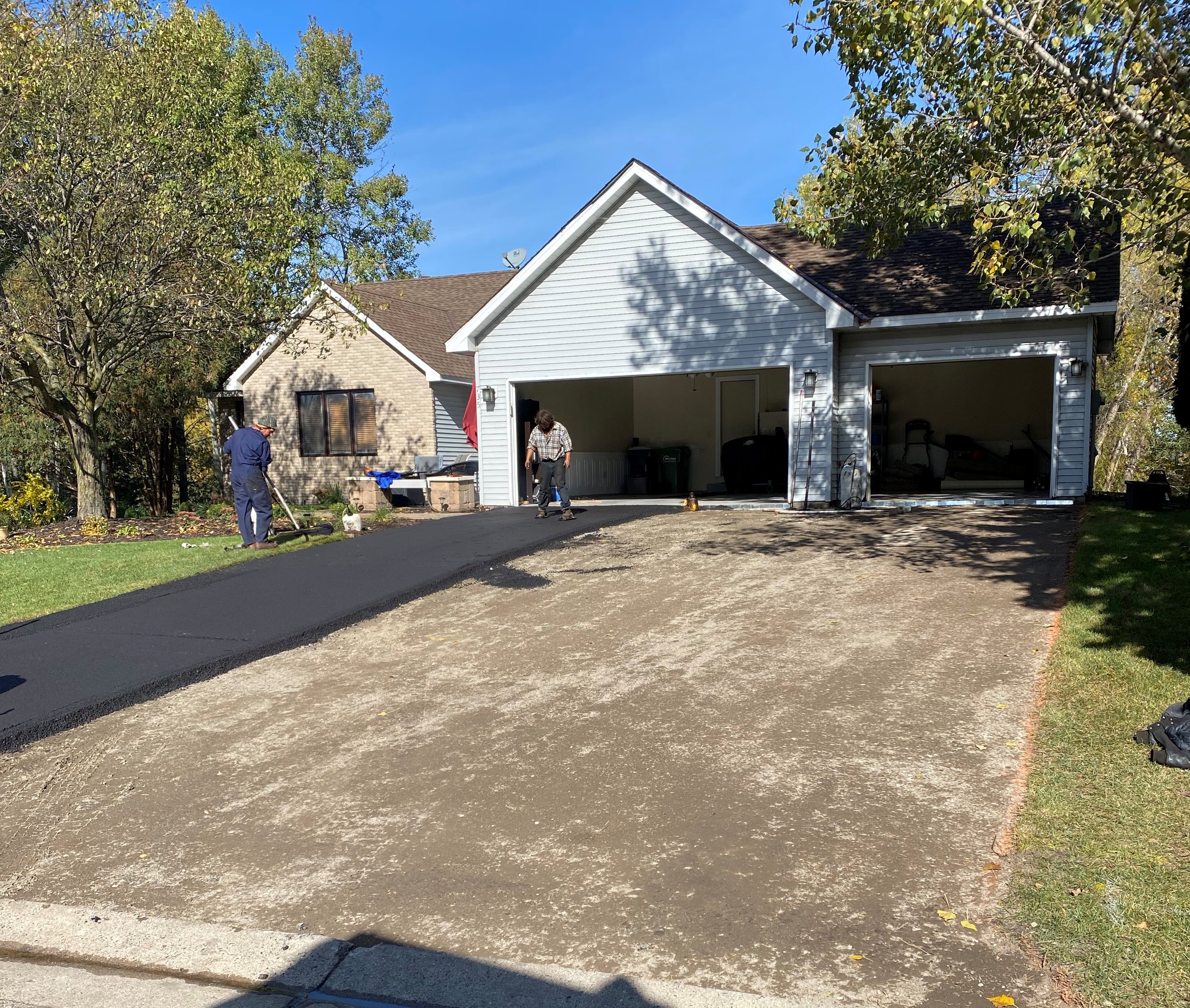 9. Paving Begins