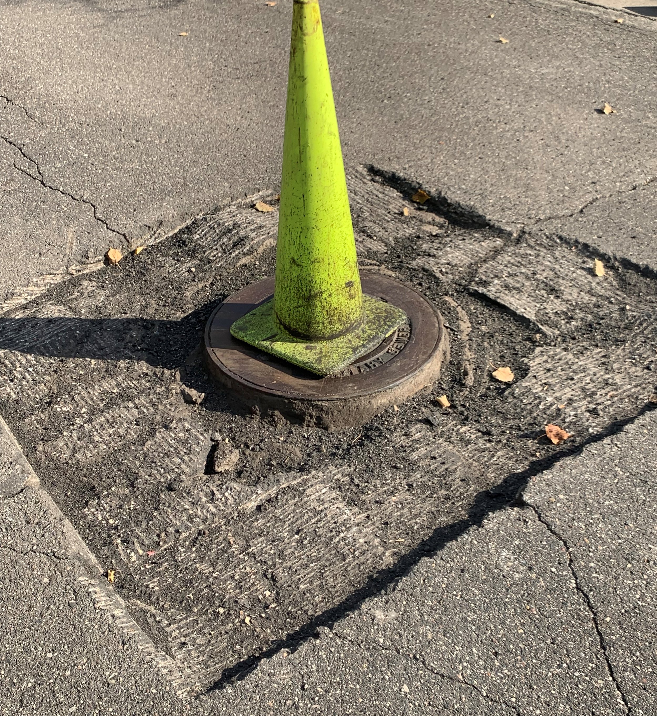 Manhole street repair