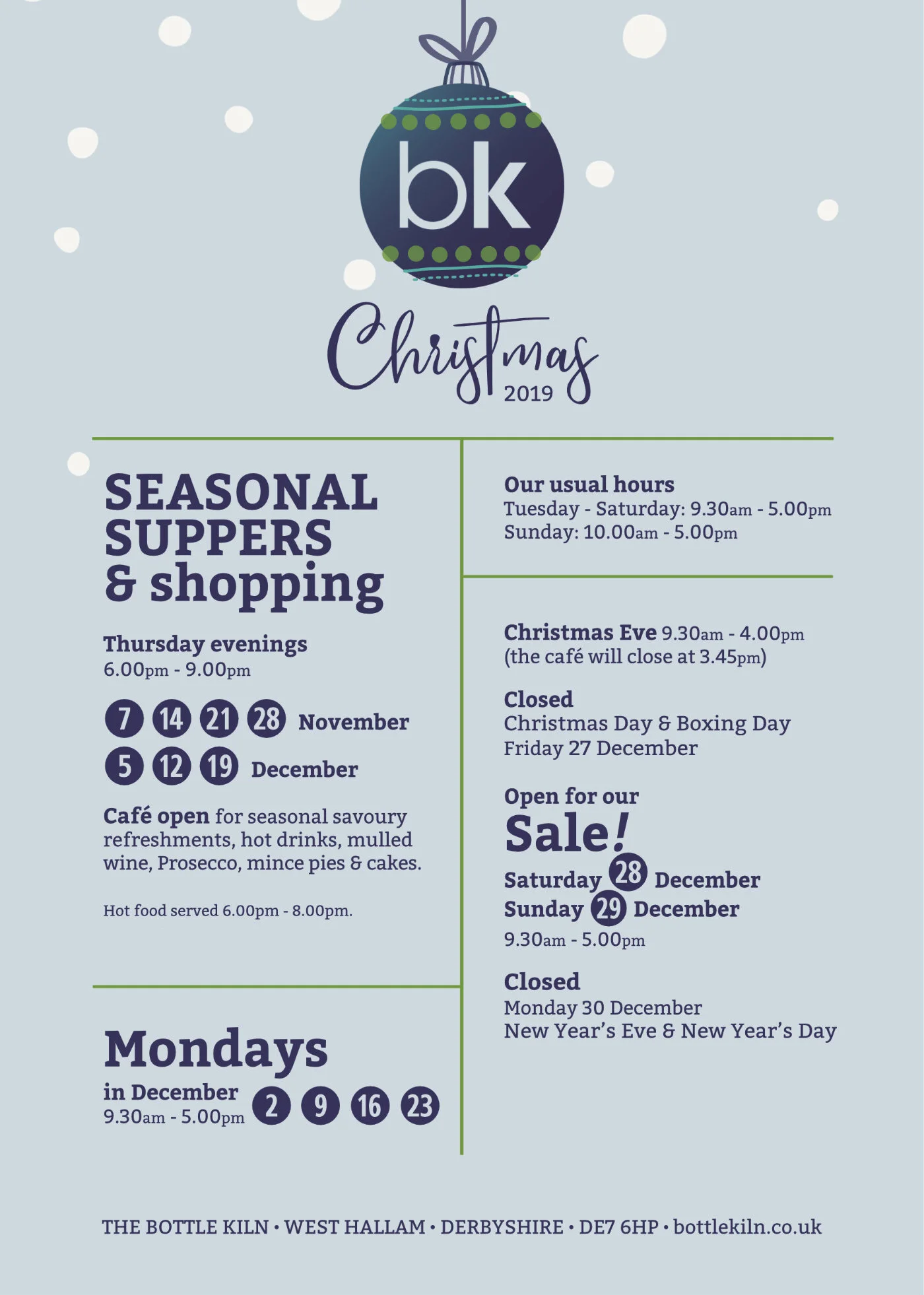 christmas 2019 open hours the bottle kiln.jpg