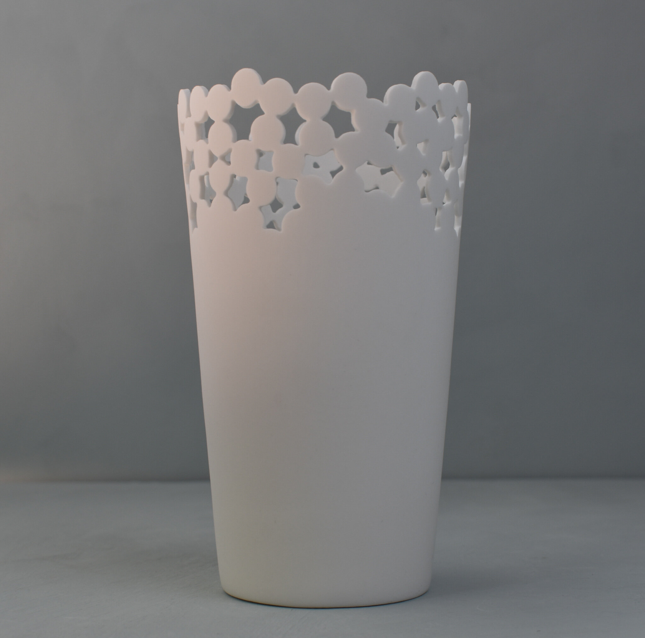 'Dots' porcelain vase