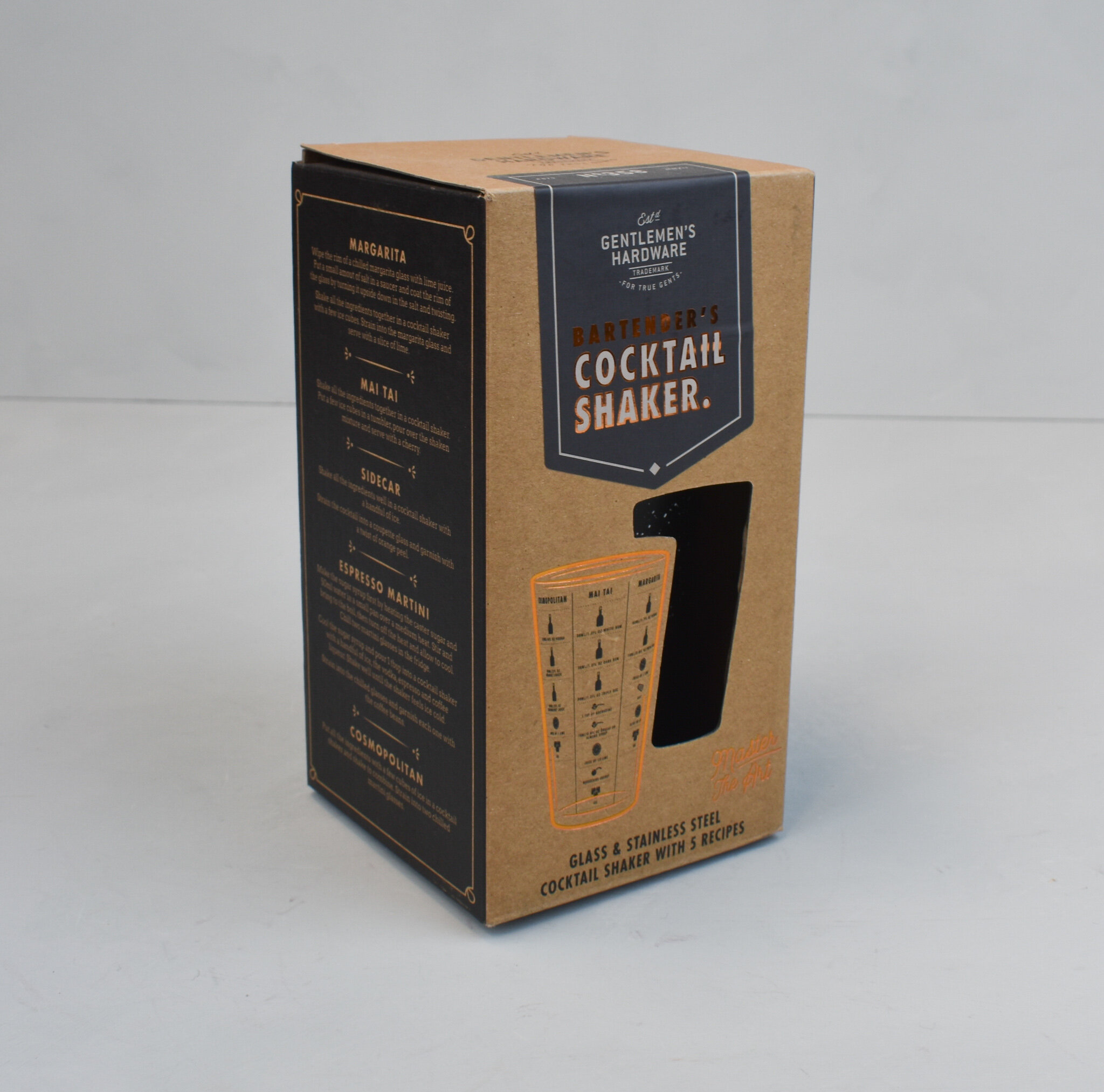 'Bartender's cocktail shaker' by Gentleman's Hardware