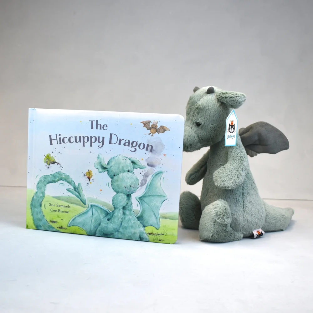 Medium Bashful Dragon, by Jellycat — The Bottle Kiln