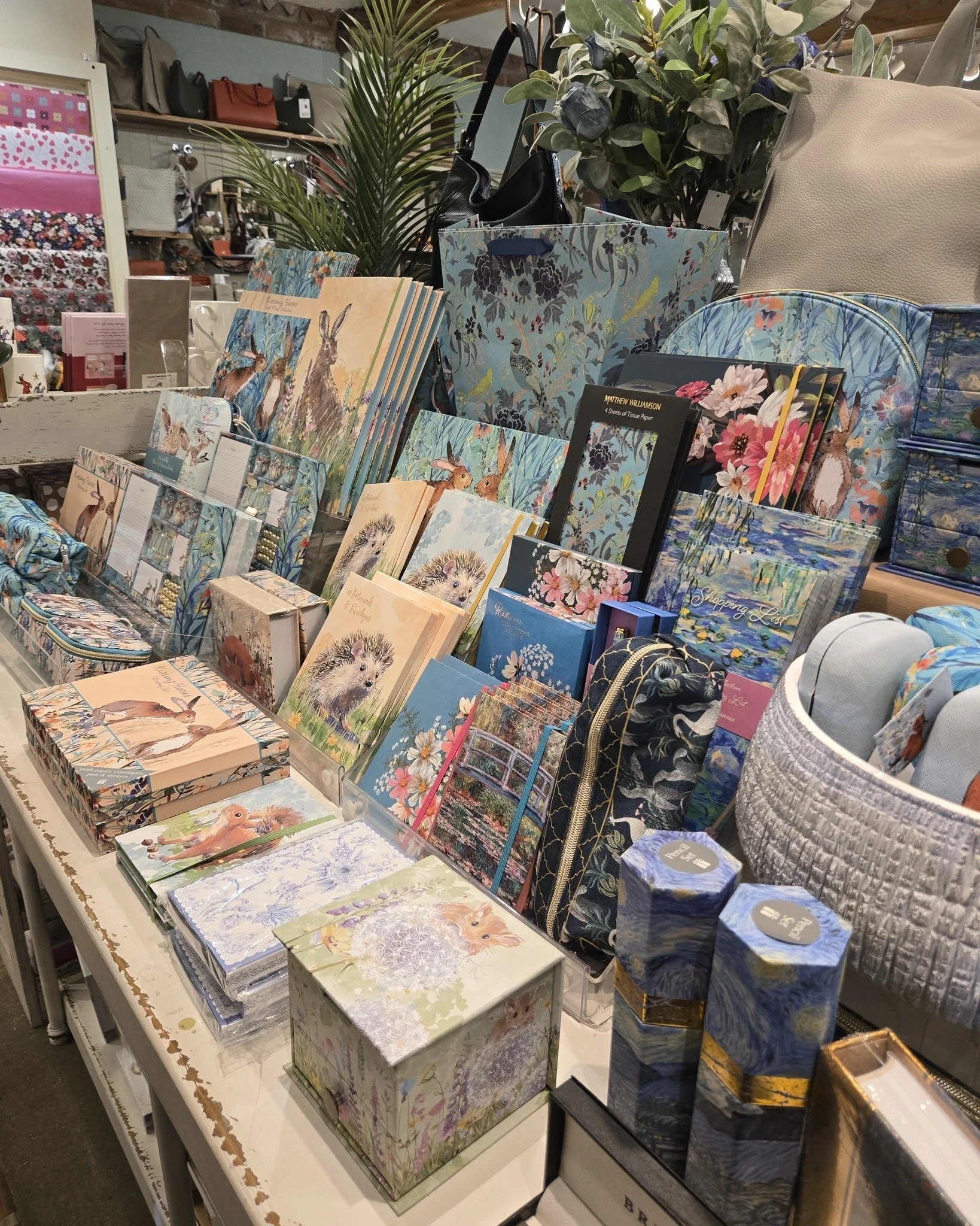 Both our shops are fully stocked and full of lovely things. Come and have a look and maybe grab a bite whilst you are here. Happy weekend everyone.