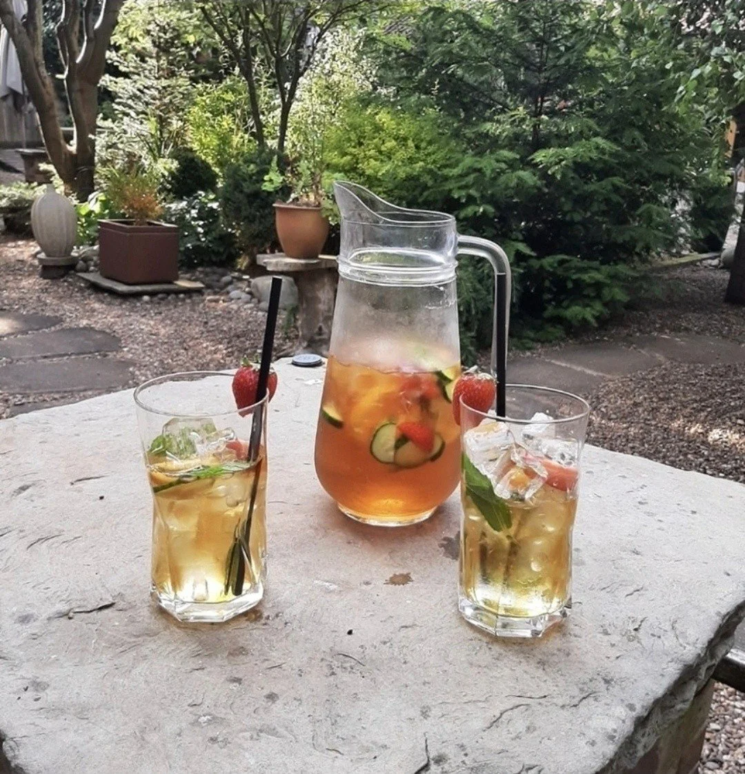 Looks like it is going to be a good one. Summer is here. 
We are open and until 4pm today. Our gardens are ready for you.