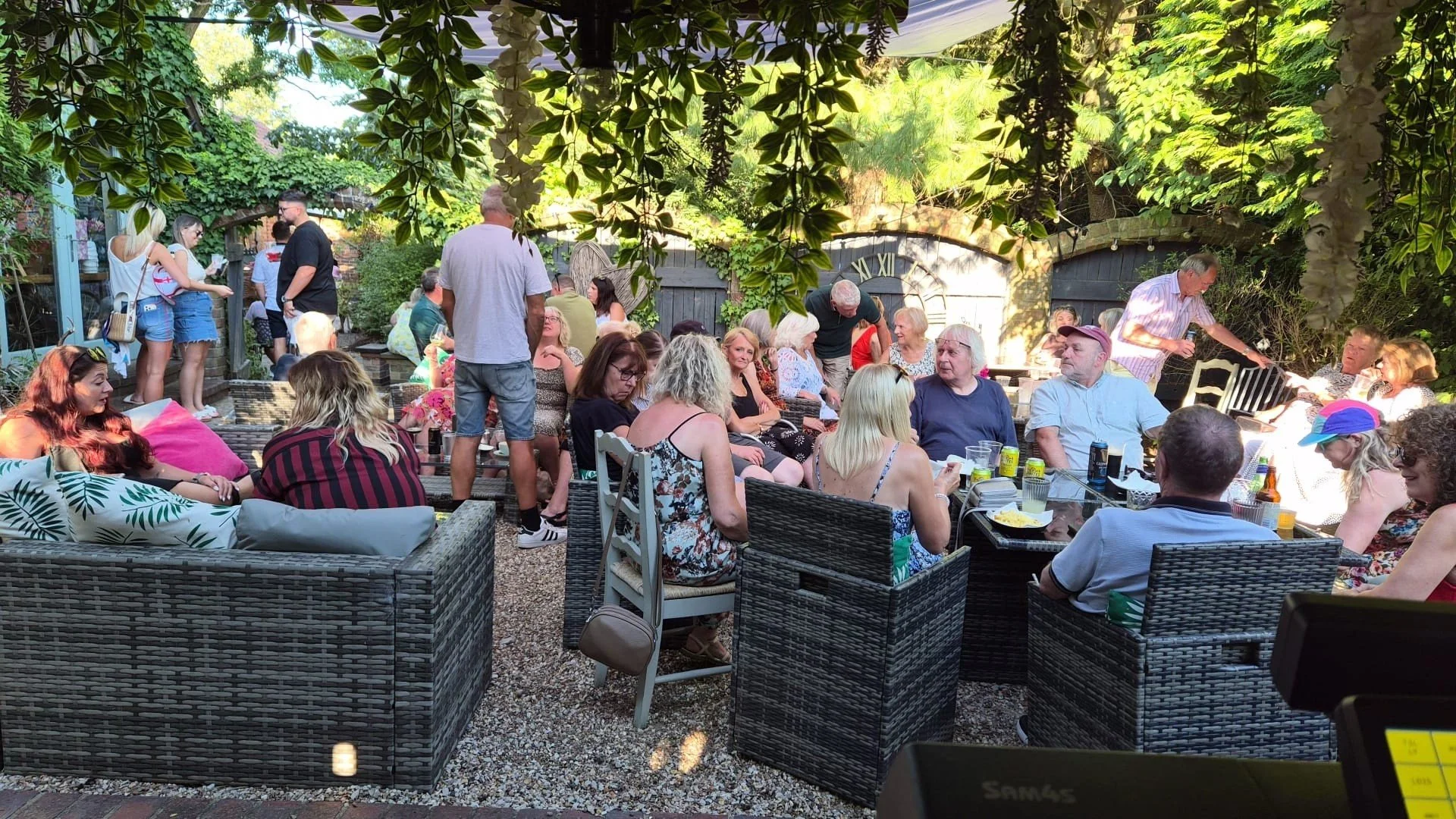 Thank you for attending and all your support last night at our garden party. Music, BBQ and sunshine.... It was fab night and here's to many more 🥂