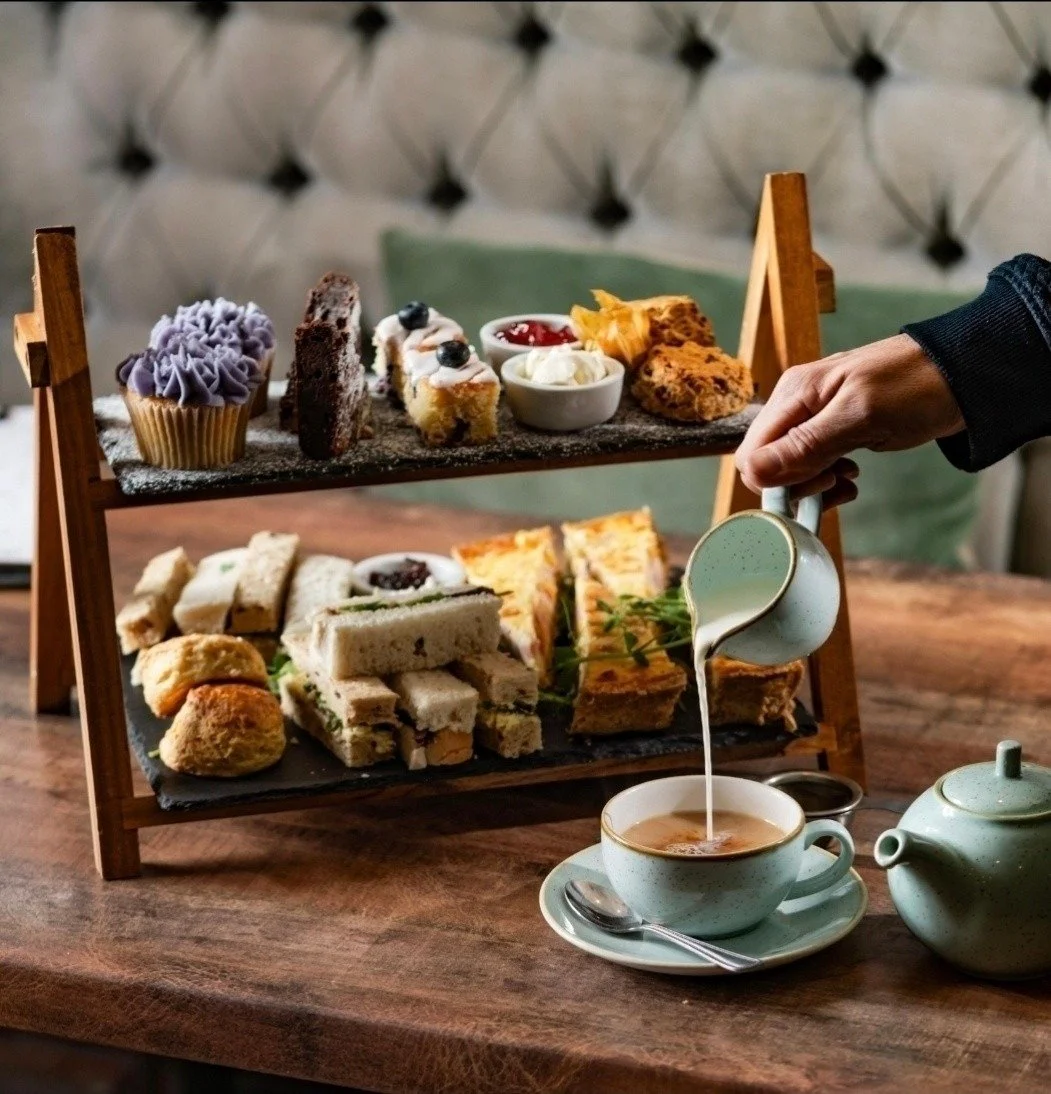 Afternoon tea? 
Book now and come and relax with us