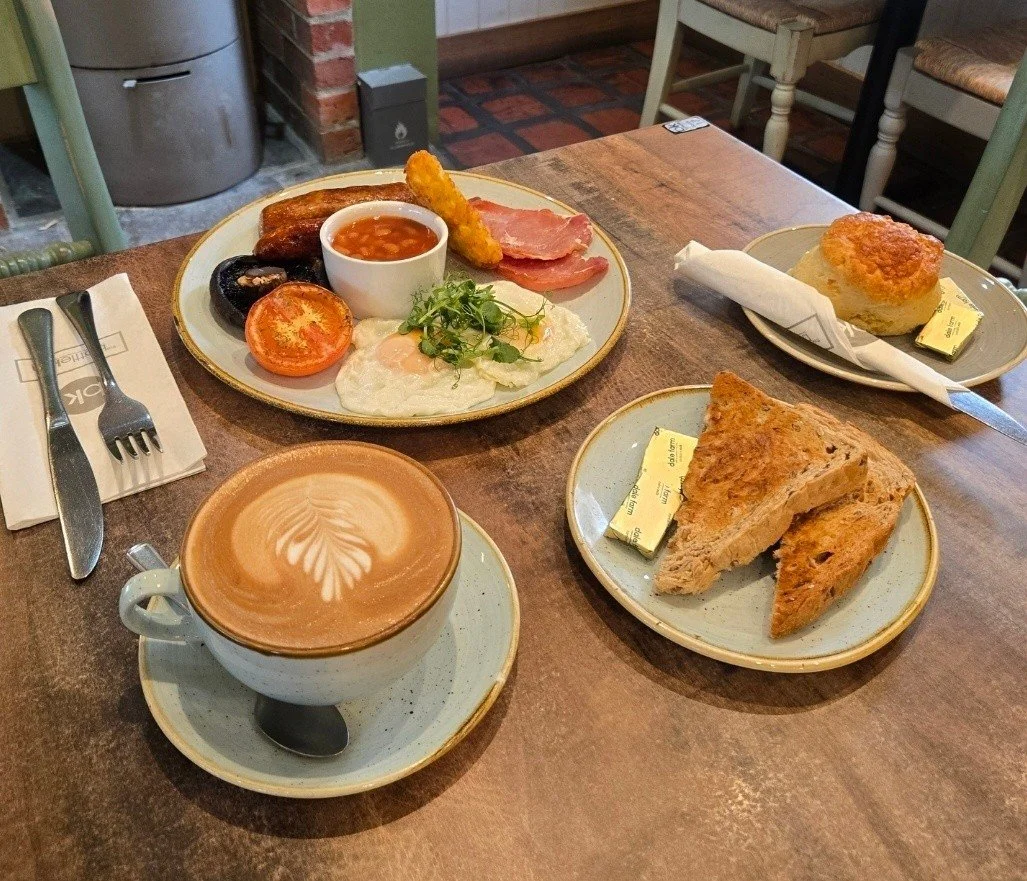 Hungry? Don't bother cooking this morning. We are serving breakfast until 11.30am. 🥓