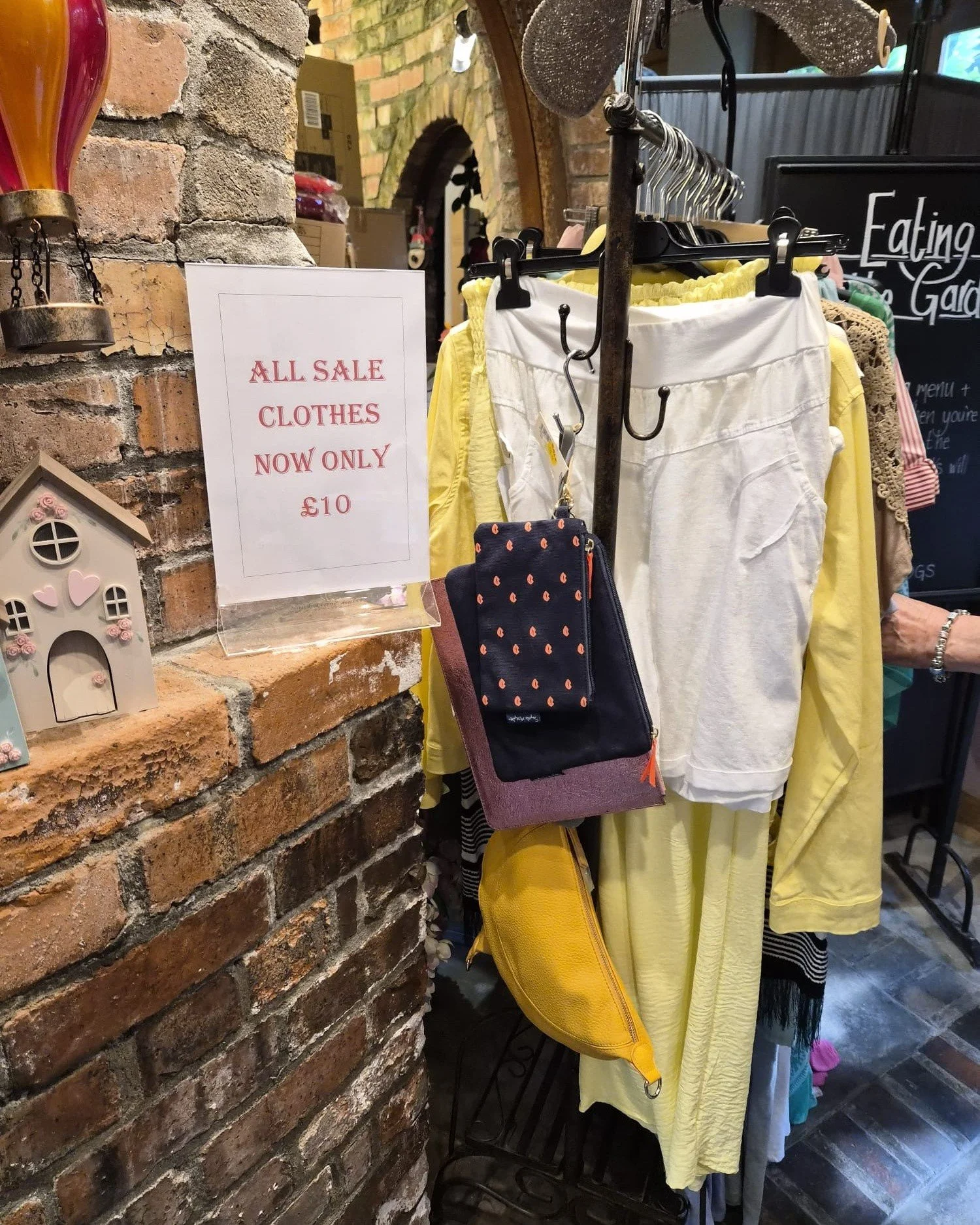 All remaining Sale clothes now &pound;10 per item