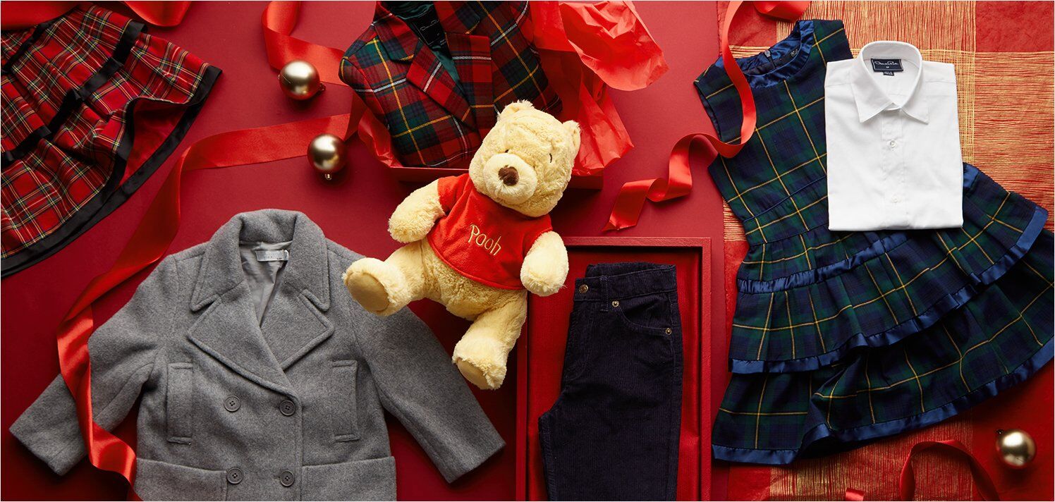 Fitz Fitzgerald - Kid's Fashion - Oscar de la Renta - Style - Holiday Editorial - Plaid.jpeg