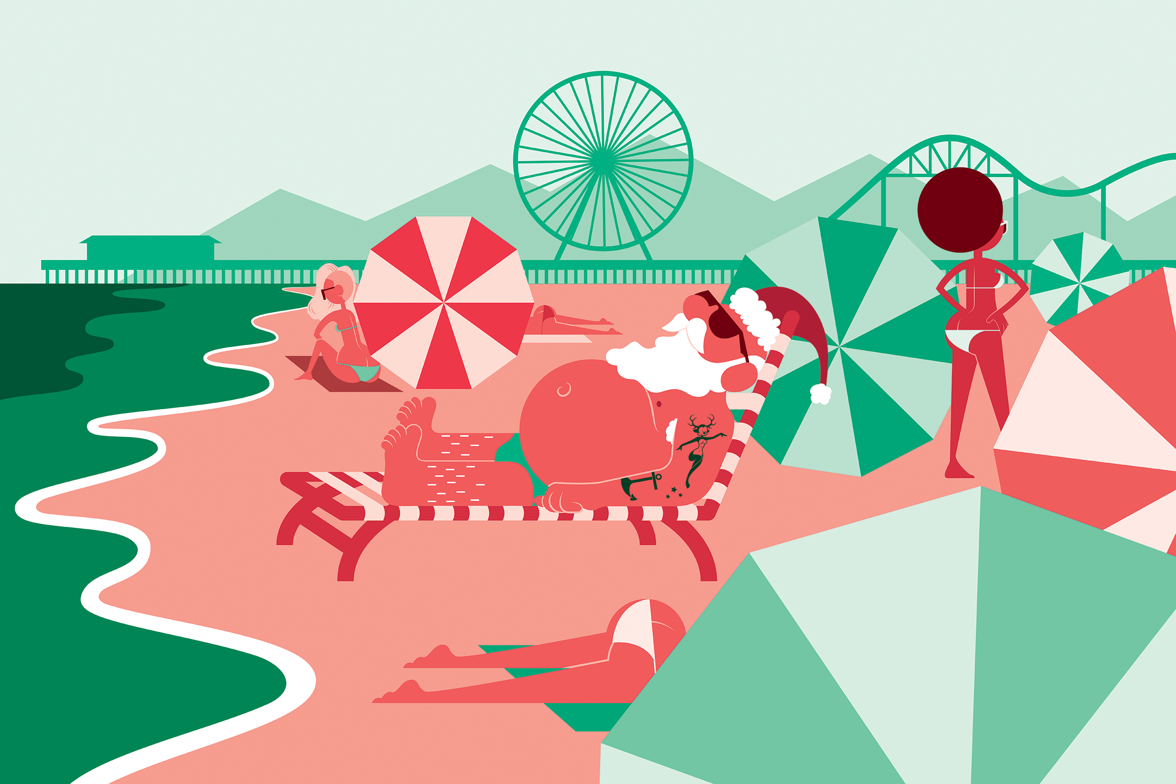 Santa Monica Christmas