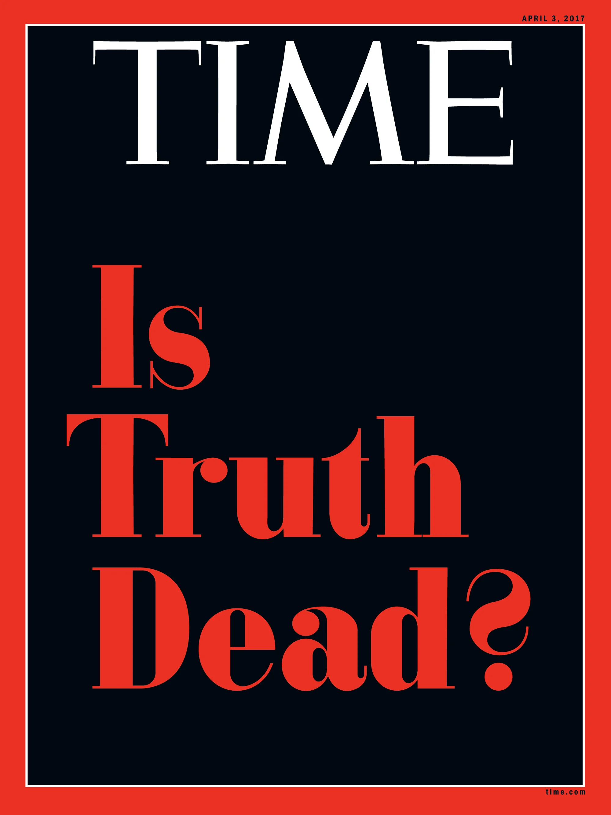 Typography recreated to match style of TIME's 1951 cover "Is God Dead?" Read the Behind the Cover