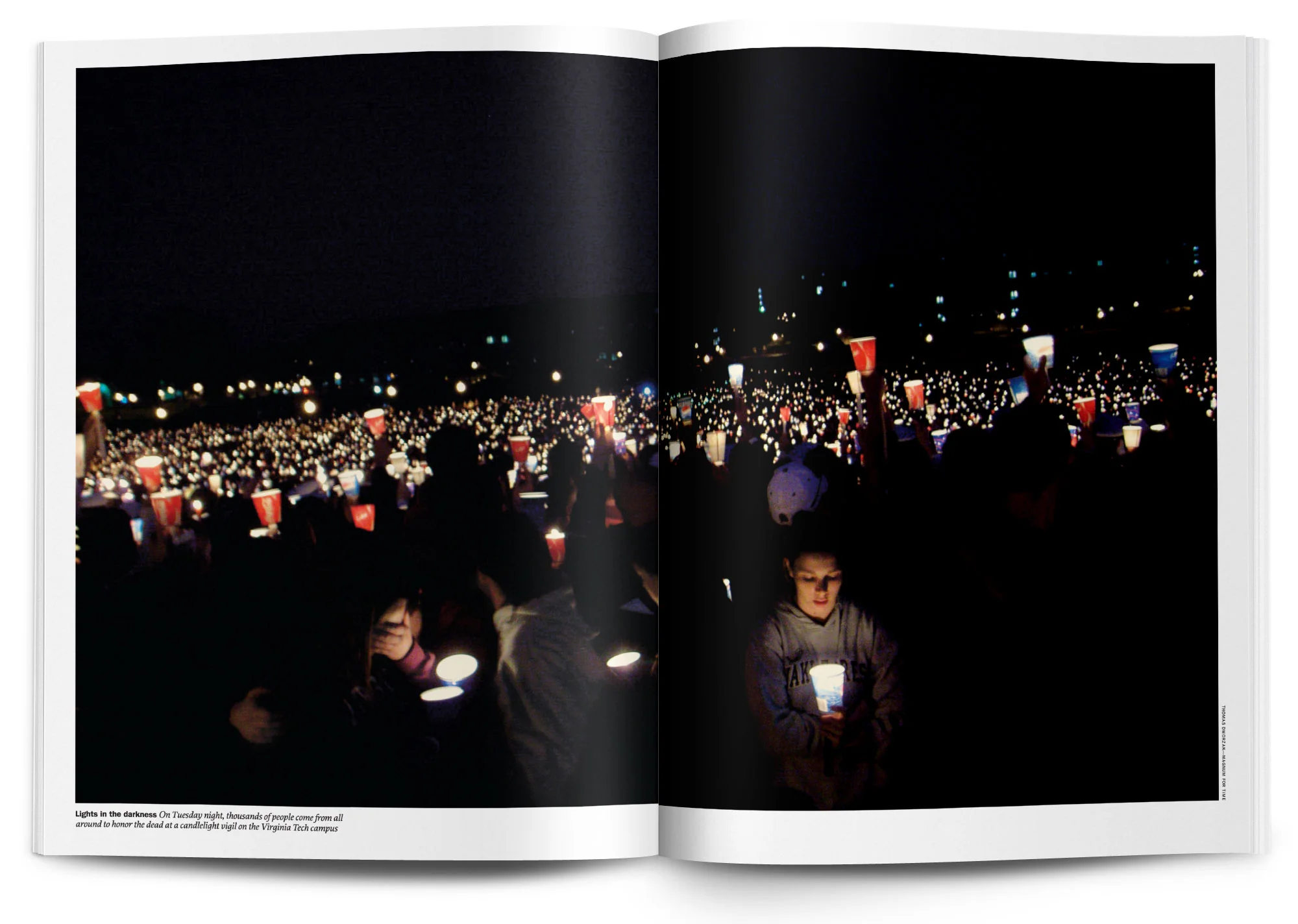 Art directed and designed the breaking news package on the Virginia Tech shooting