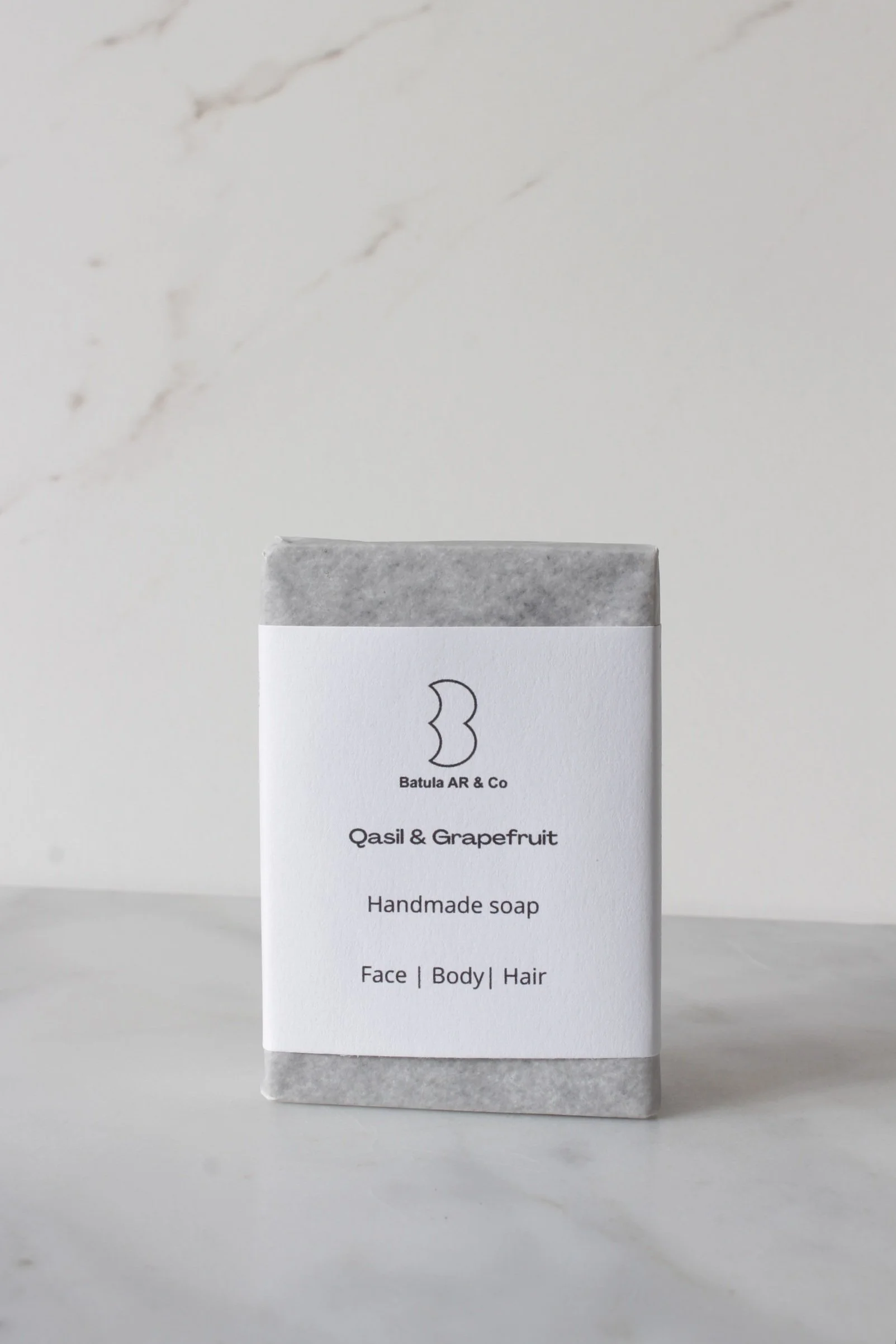 Grapefruit with Qasil Soap Bar