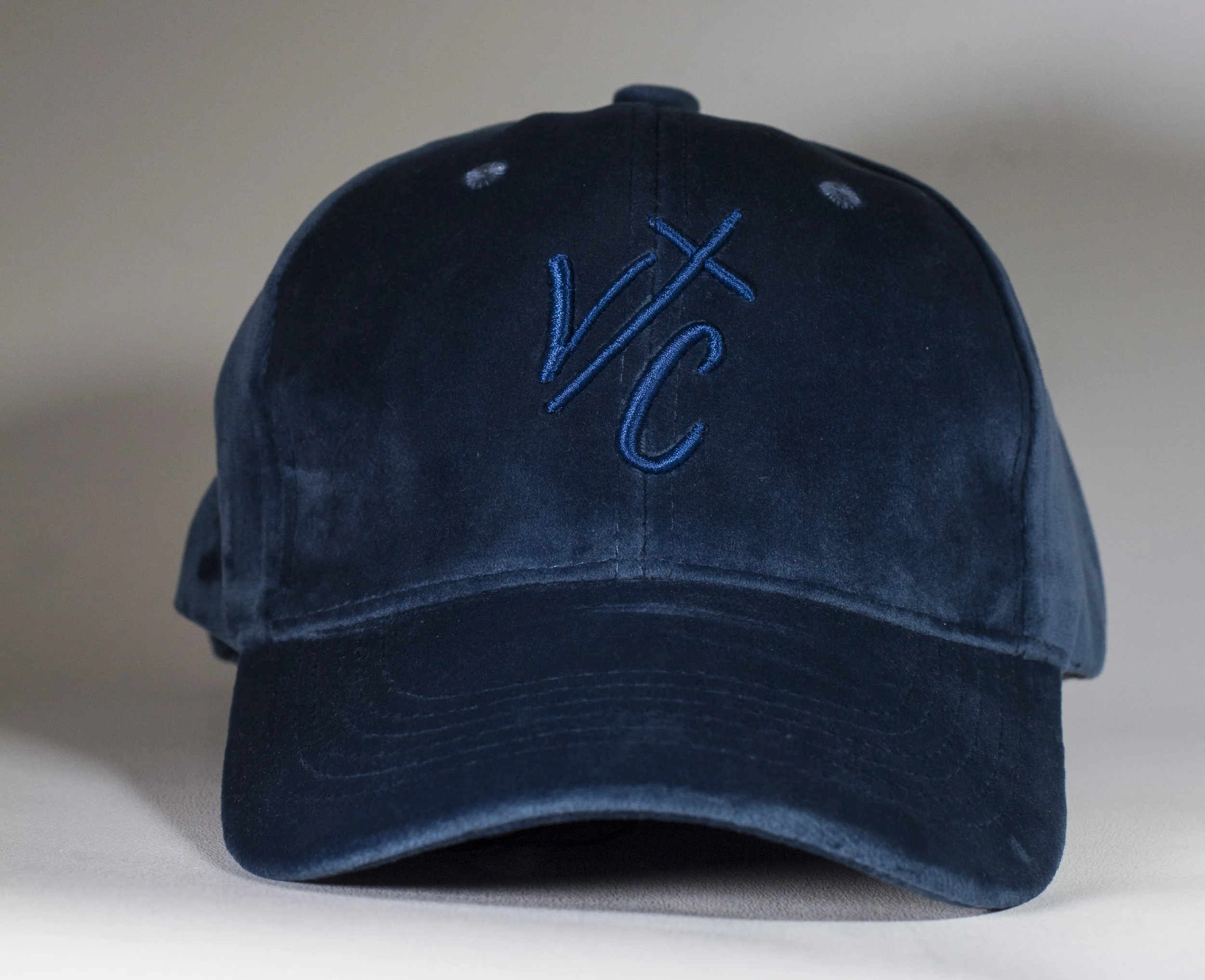 Logo Velvet Cap — Royal