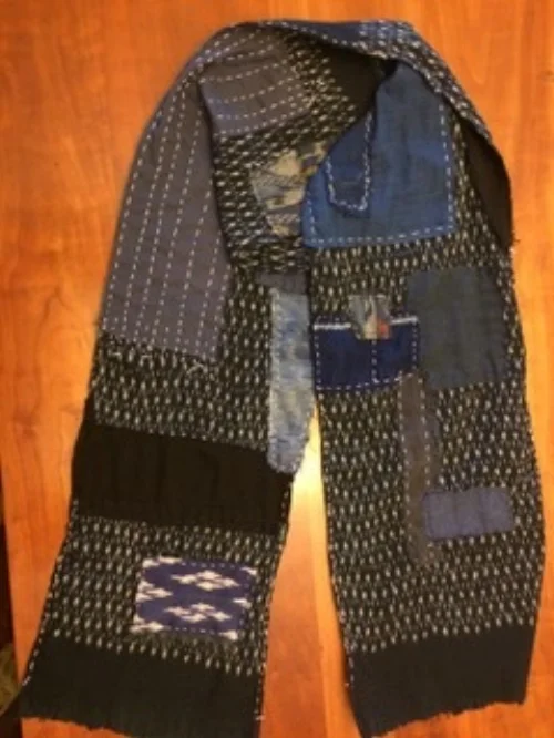 John Balzar's Boro scarf