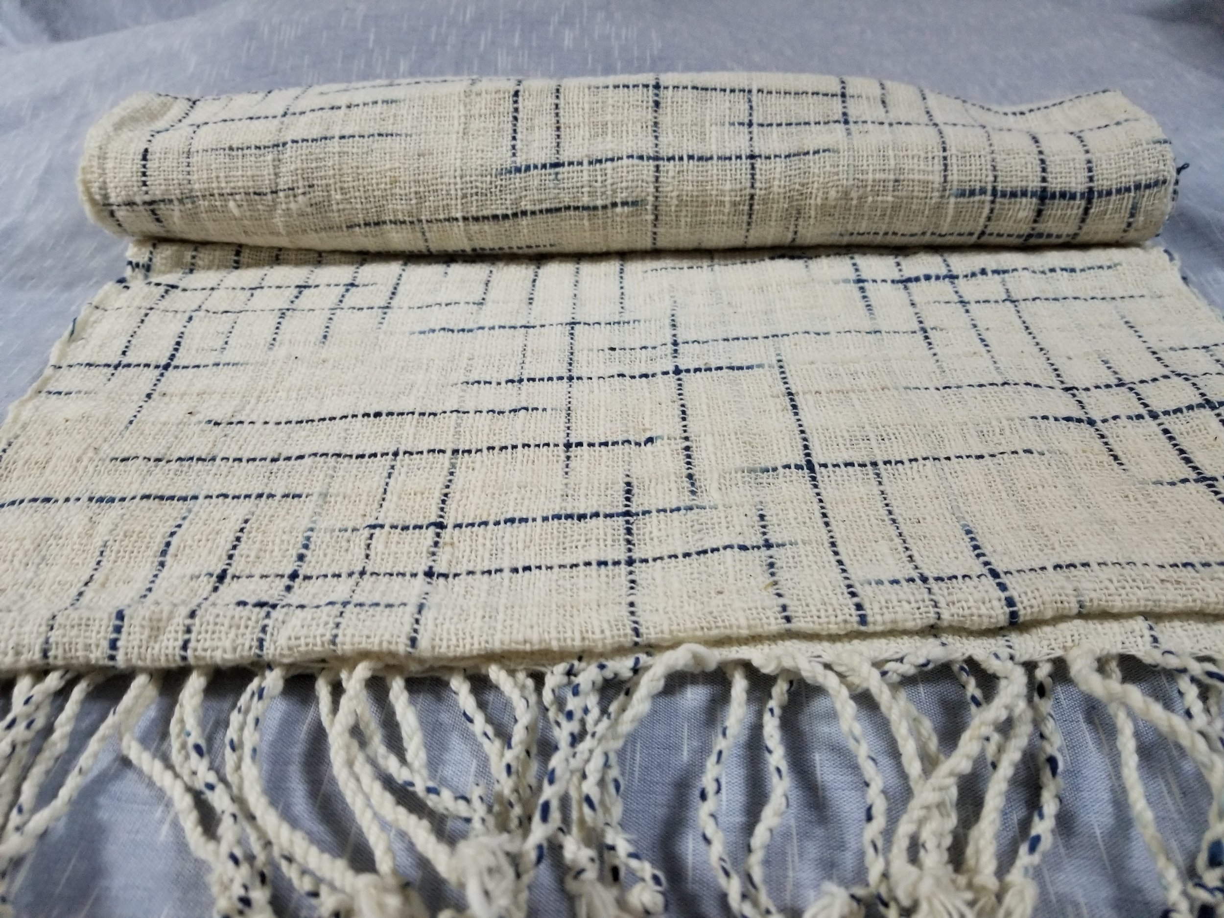 LAE48 Indigo Nocturne Scarf