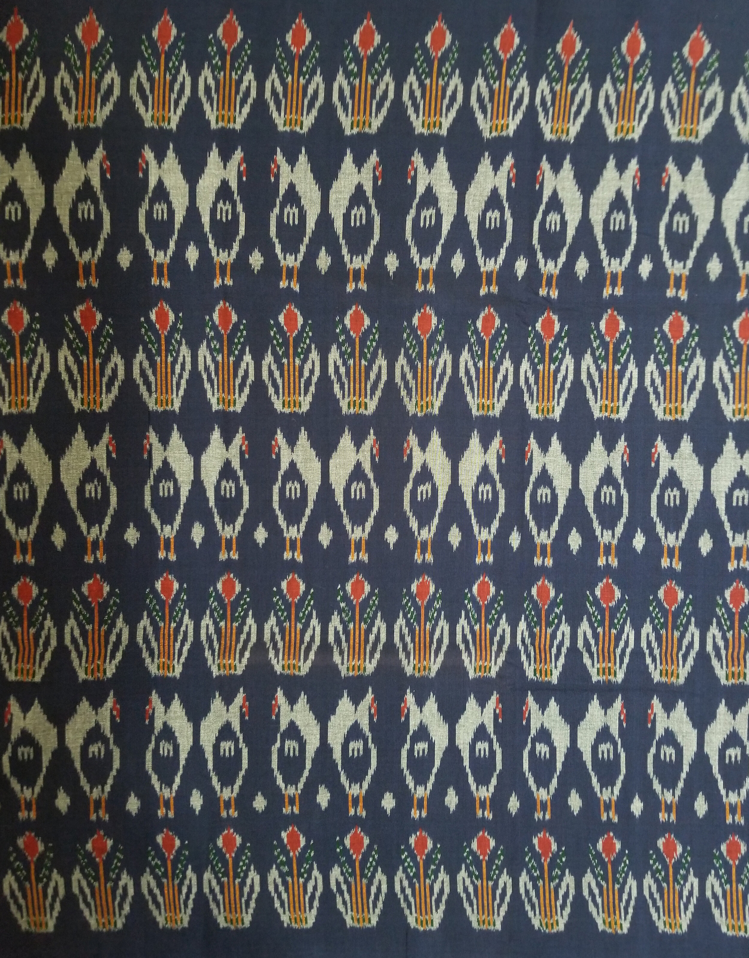 VW 211    Jungle Ikat with Rooster