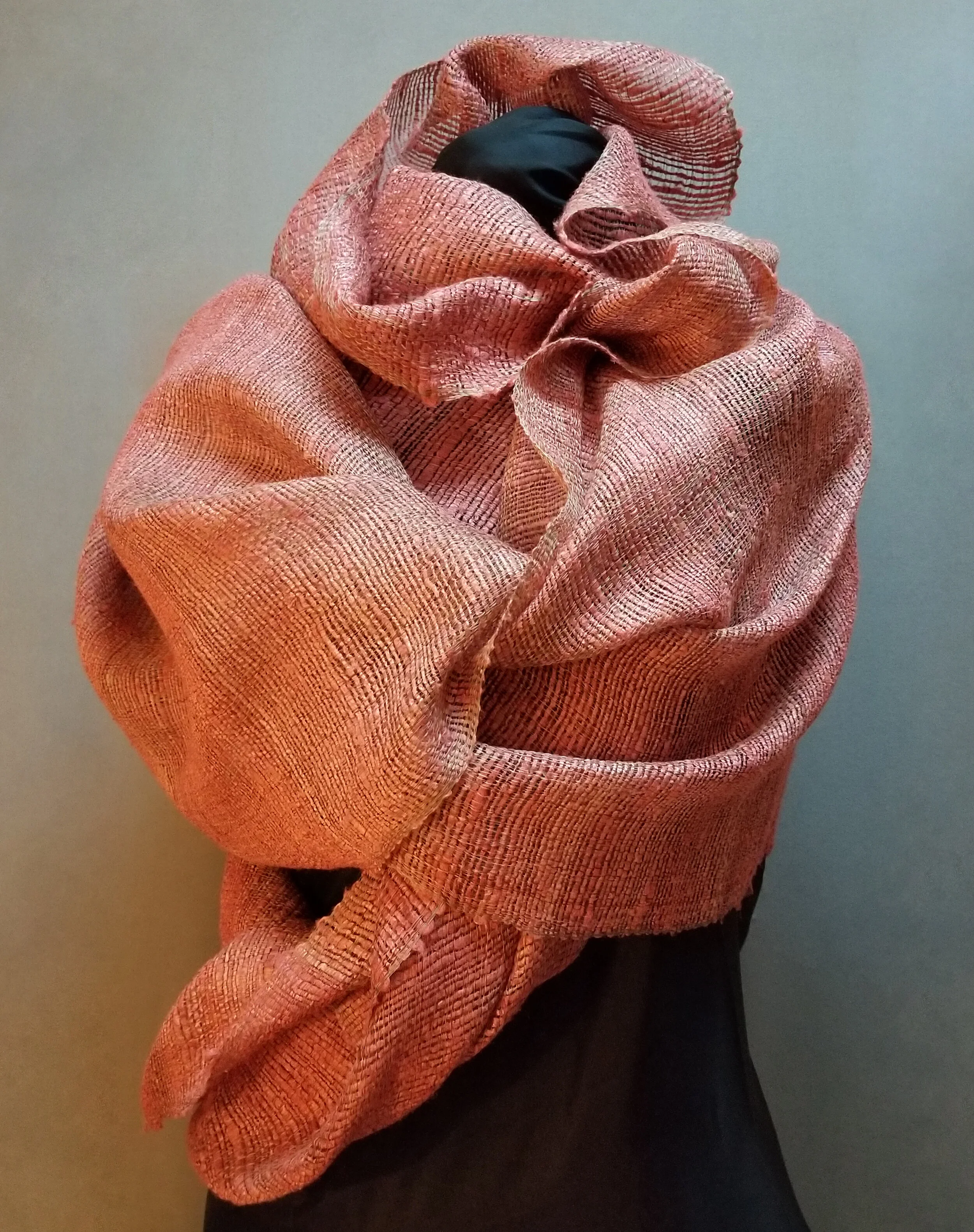 KT8243.3  Eri "Peace Silk" in Pink and Green