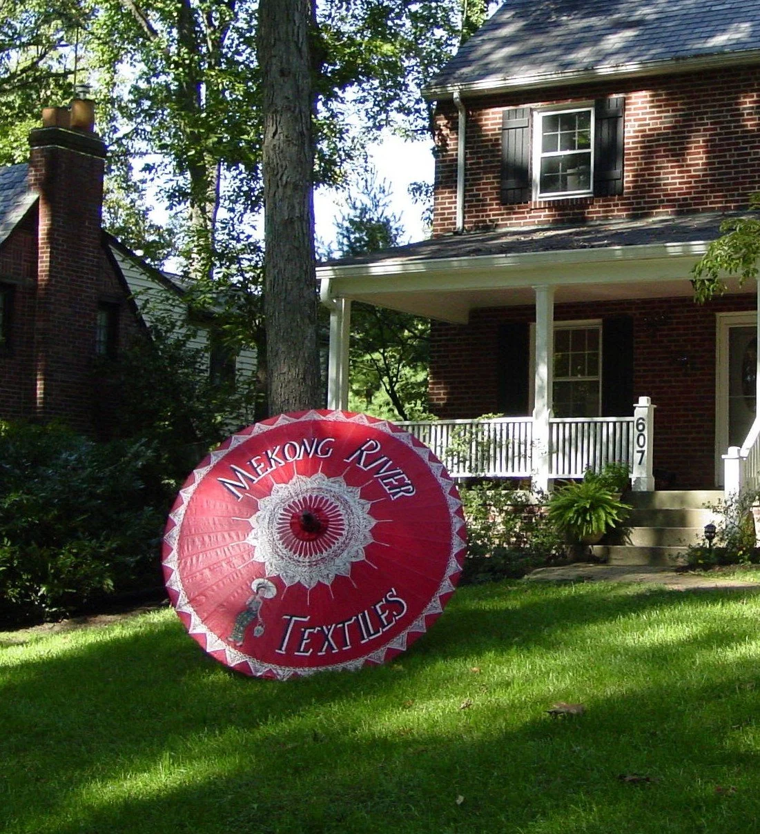 Big Red Umbrella Summer Sale