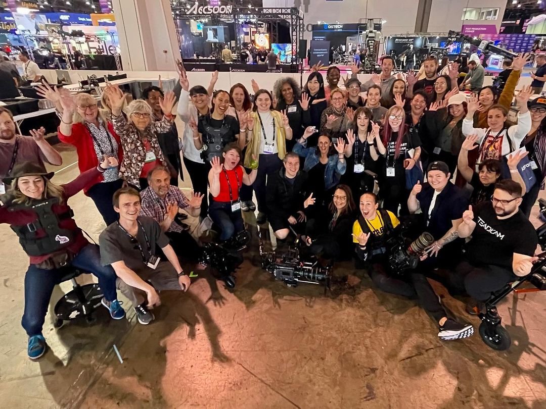 Women Camera Operators Hands-On Workshop at NAB 2023 in Las Vegas