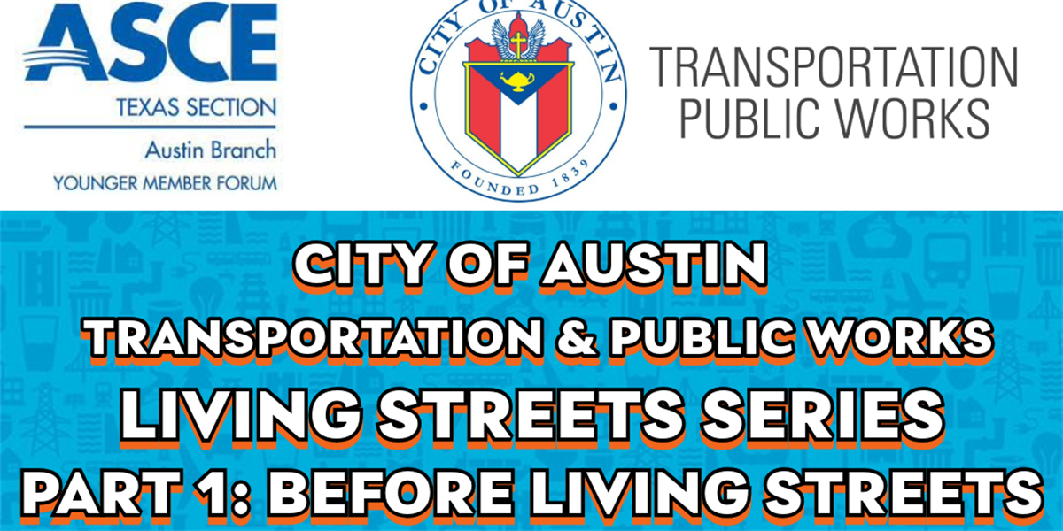 YMF &amp; CoA Transportation and Public Works Living Streets Series, Part 1: Before Living Streets