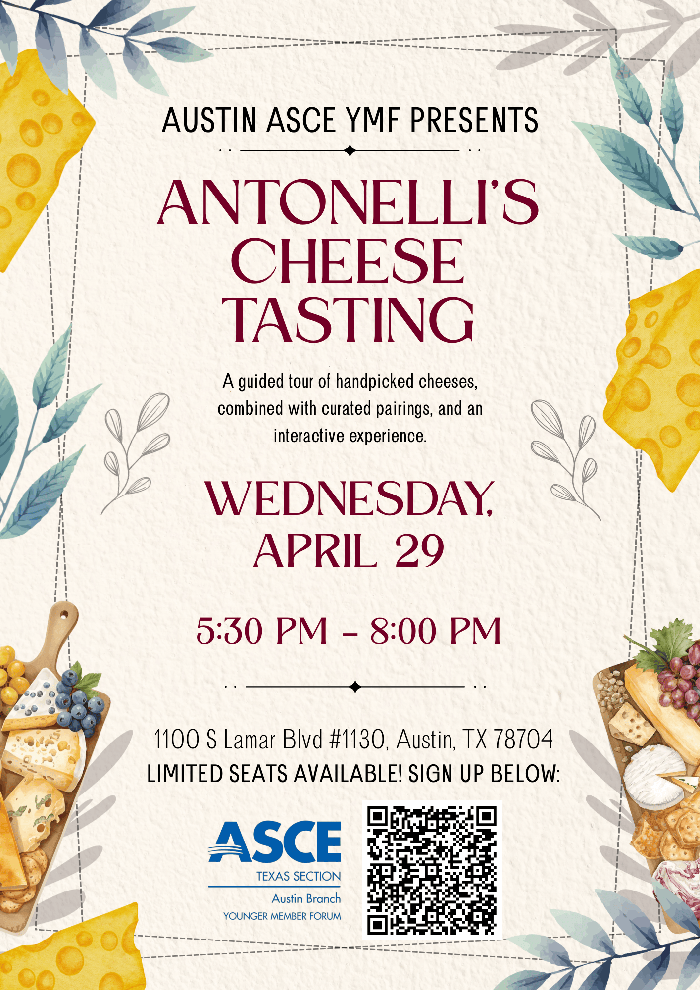 Antonelli's Cheese Tasting