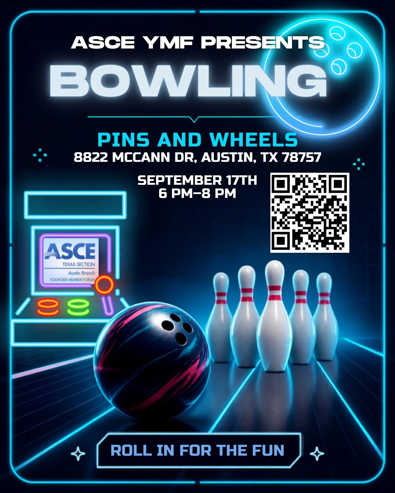 ASCE YMF Bowling Social Night