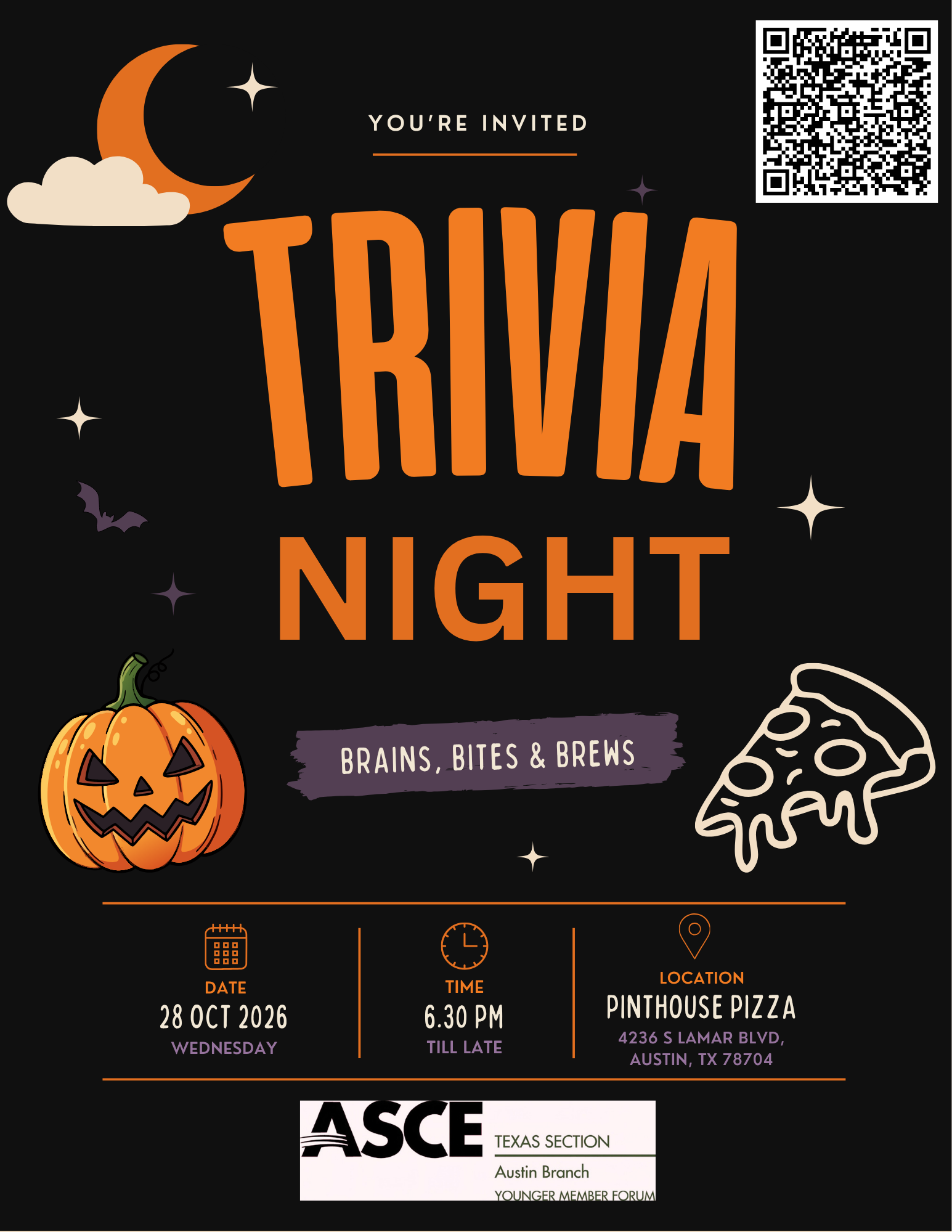 YMF Trivia Night at Pinthouse Pizza