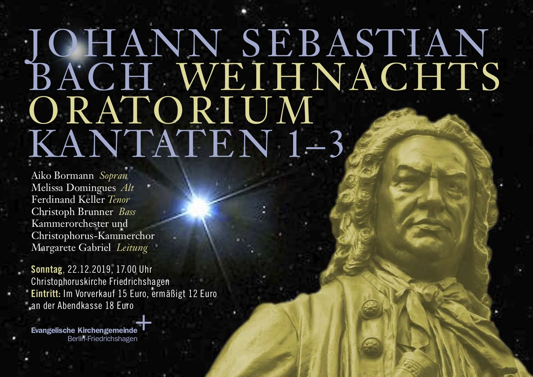 Johann Sebastian Bach - Weihnachtsoratorium Kantaten I – III