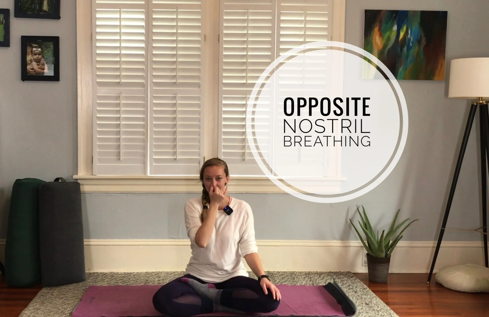 Opposite Nostril Breathing: 8mins