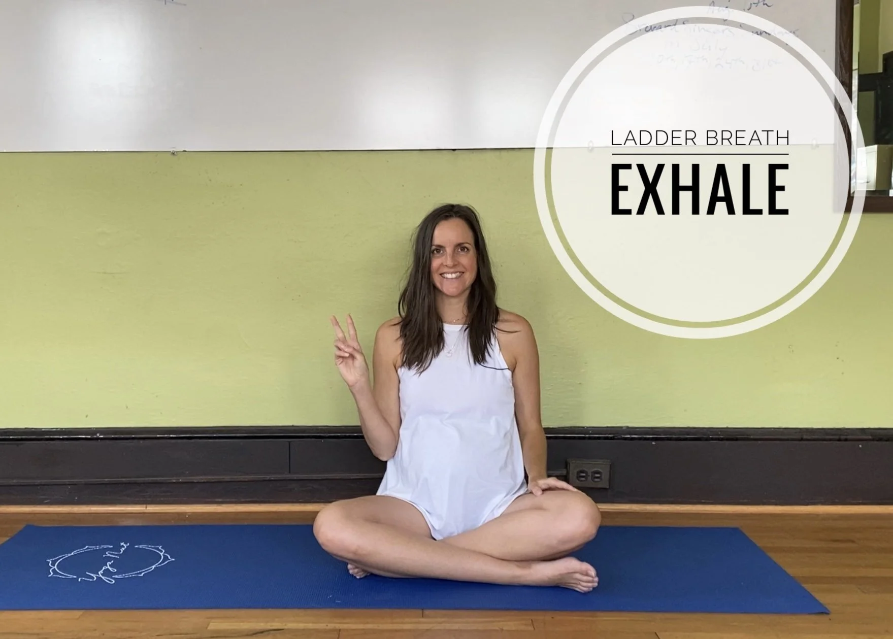 Ladder Breathwork Exhale (Viloma):  5mins