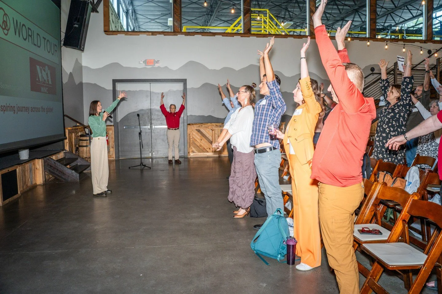 Yoga Nut started out as a traveling yoga studio. We brought yoga and meditation sessions to the workplace - and we STILL DO.

Whether you work in an office, a manufacturing center, are in the professional or personal service industry, a school, or a 
