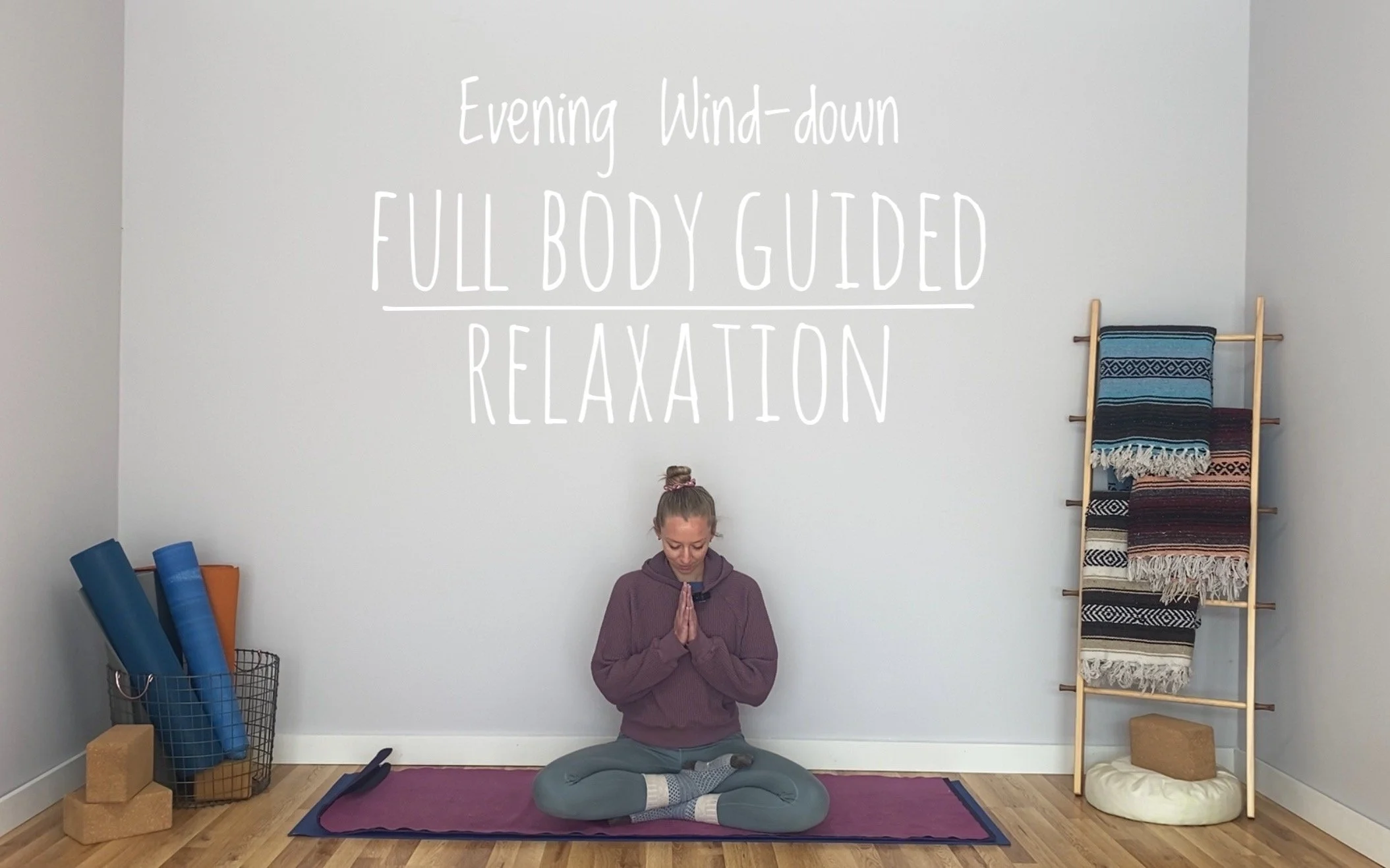 Evening Wind-down Full Body Guided Relaxation: 13mins