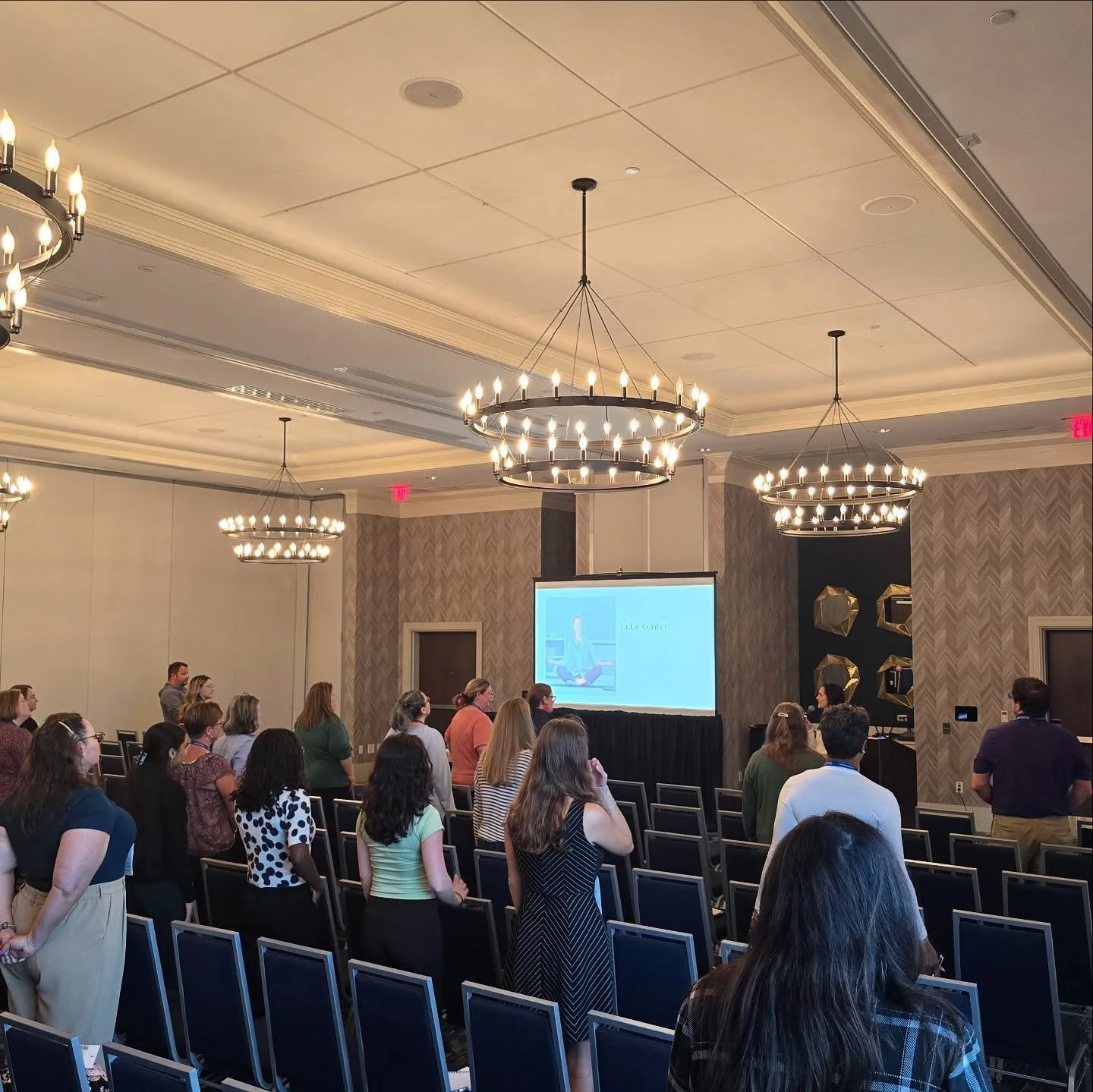 Last week our founder, Lindsay Coward, presented at the N.C. SHRM conference where she spoke on Nervous System Intelligence for stress management at work.

Thank you to those in attendance, the sponsors, the crew, and everyone involved in making this
