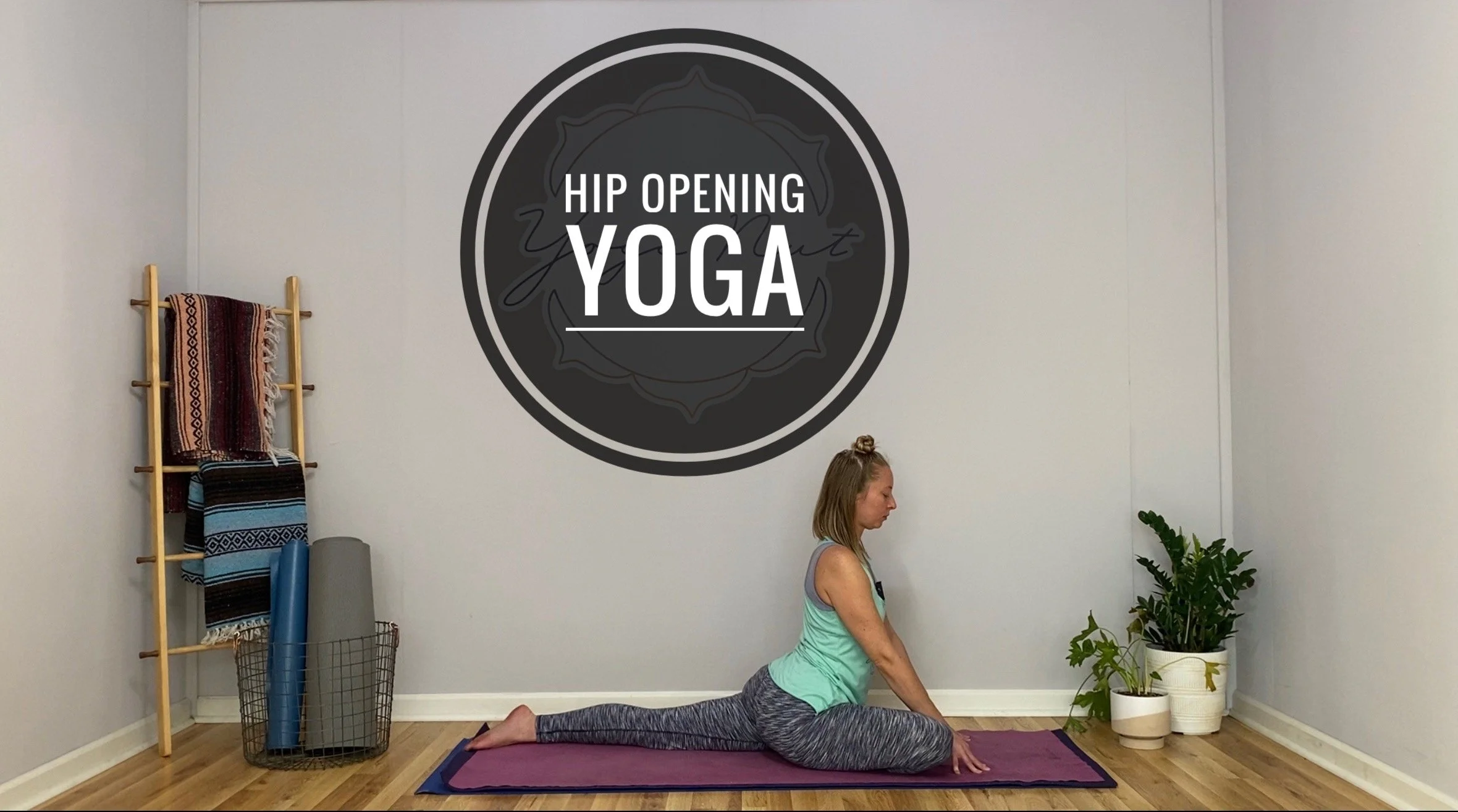 Hip Opening Yoga: 45mins