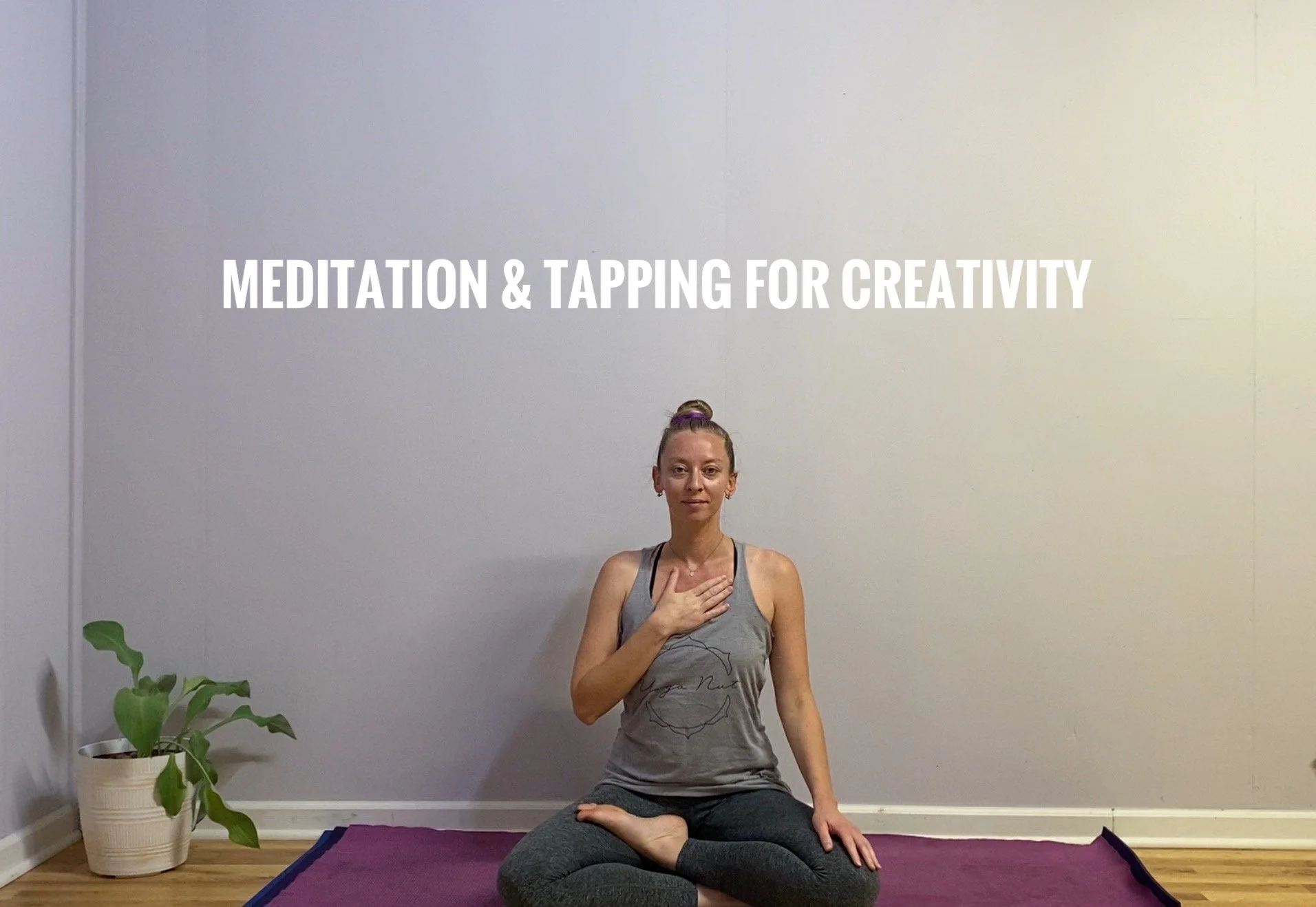 Meditation &amp; Tapping for Creativity: 14mins