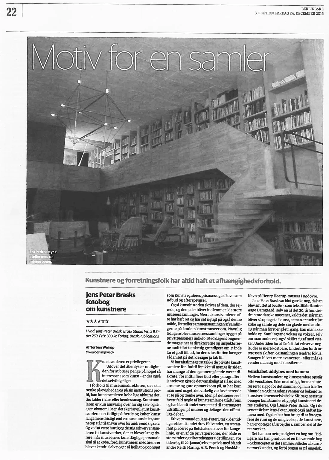 Berlingske Tidende, 24. december 2016