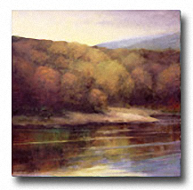 LATE SEPTEMBER SHORE Image: 27.5 x 27.5, Paper: 27.5 x 27.5