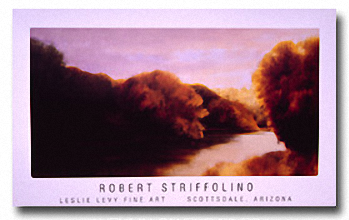 AUTUMN ON THE RIVER Image: 17.5 x 33.75, Paper: 24 x 38.75