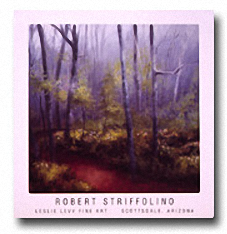 EARLY SPRING WOODS Image: 20 x 20, Paper: 25 x 24