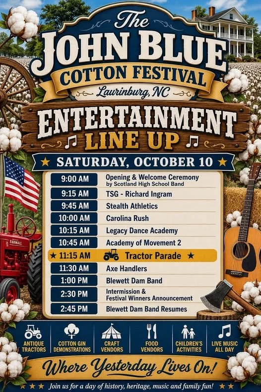 John Blue Festival Schedule 2026