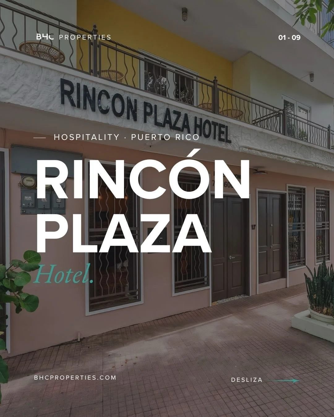 Rinc&oacute;n tiene algo que ning&uacute;n otro pueblo tiene. 🌅🏄

Y Rinc&oacute;n Plaza Hotel te pone exactamente en el centro de todo eso.

En la misma plaza del pueblo &mdash; despierta y ya est&aacute;s ah&iacute;. La playa, los caf&eacute;s, lo