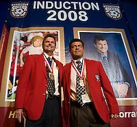 Hugo Perez was inducted into the soccer hall of fame in 2008
