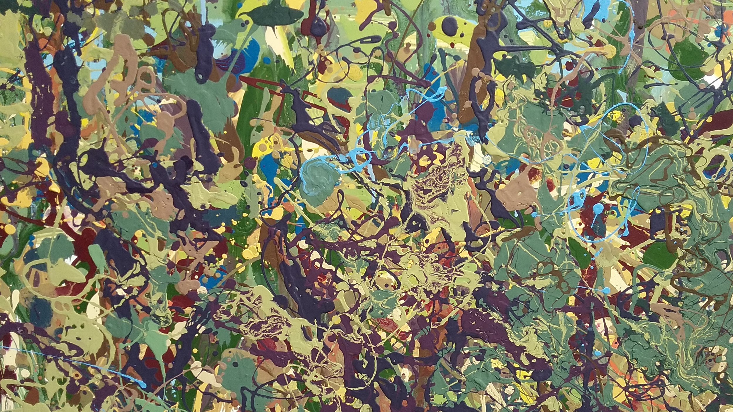 Detail. Forest Landscape.