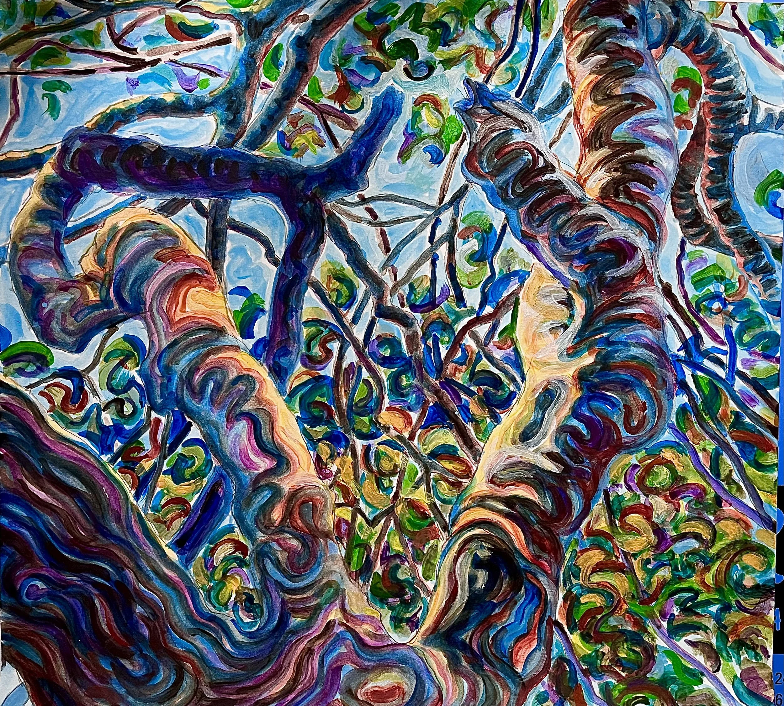 72. Watercolor #62 Landscape.
