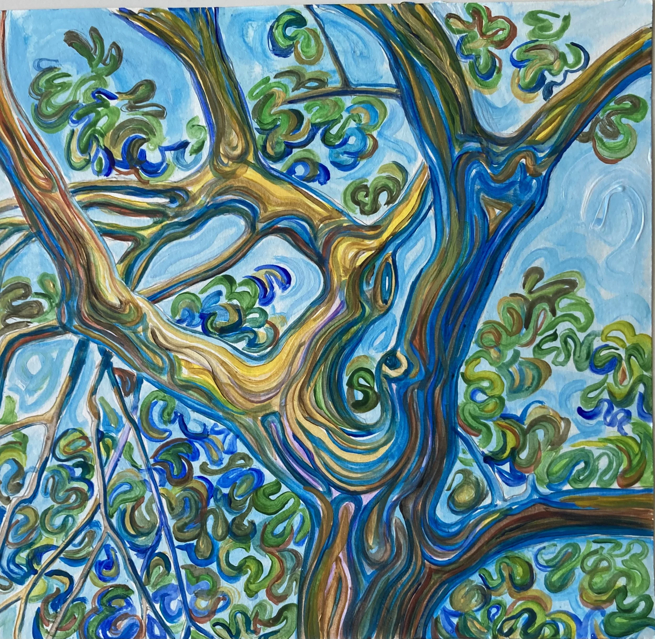 6. Tree in Woods #4.