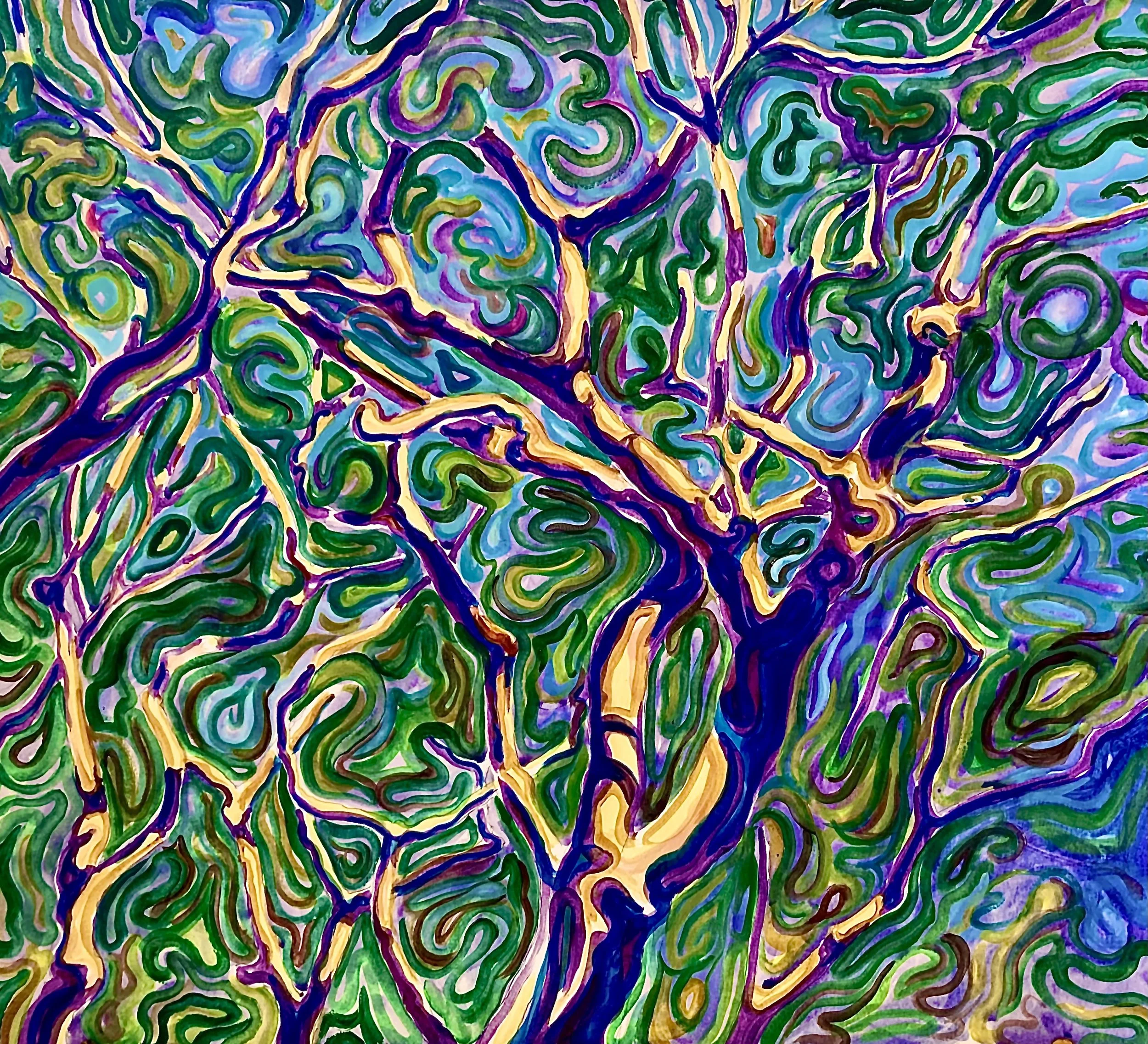 15. Tree in Light.