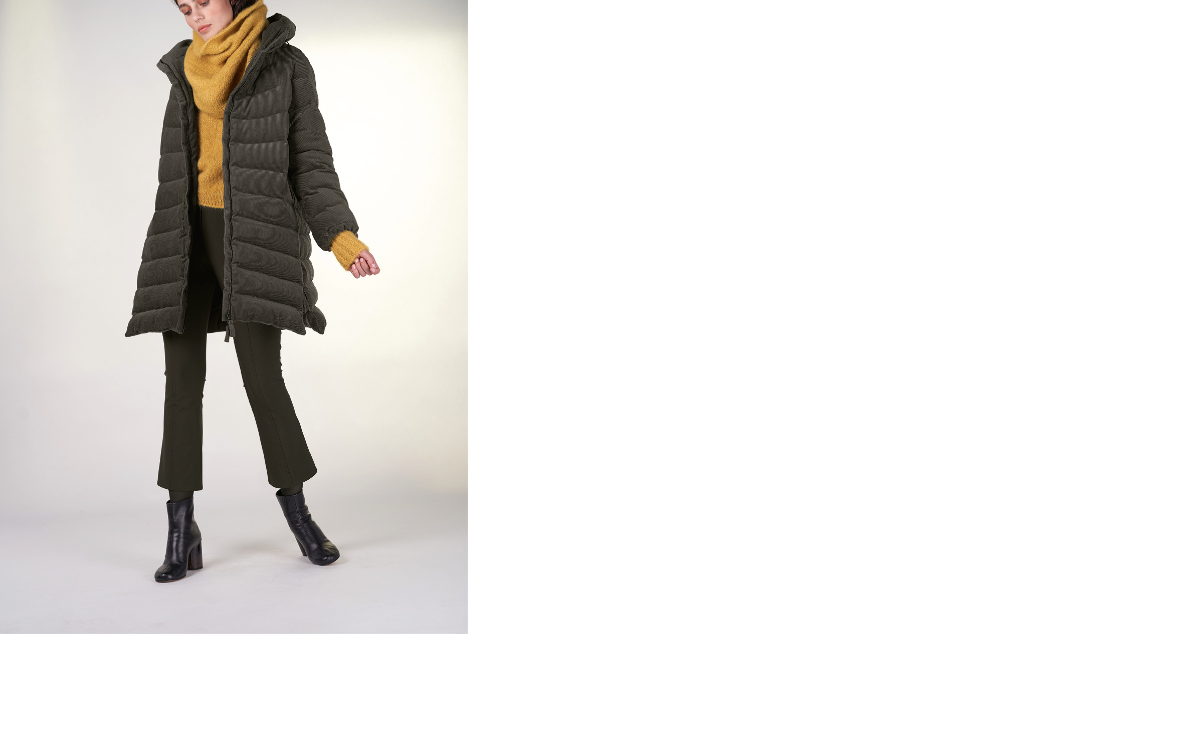jacket FEN 27107-03 | jumper TILLY 27505-09 | pants RIX 27120-03 | scarf TIAM 27505-09