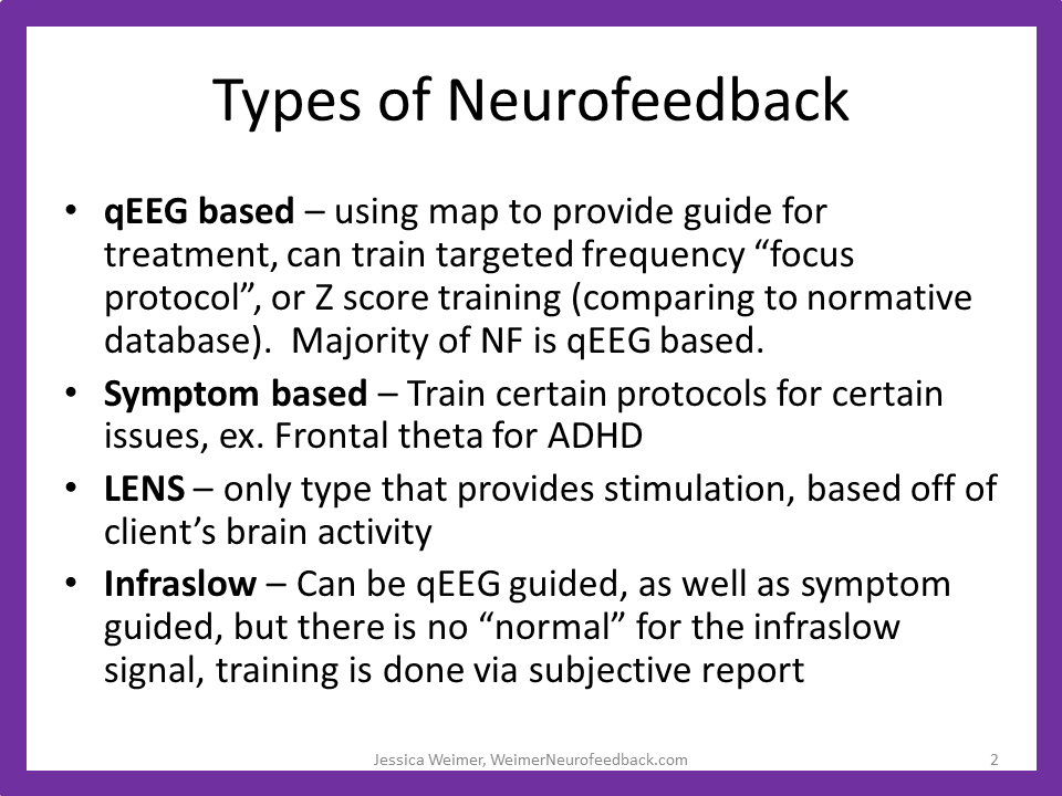 Types of Neurofeedback