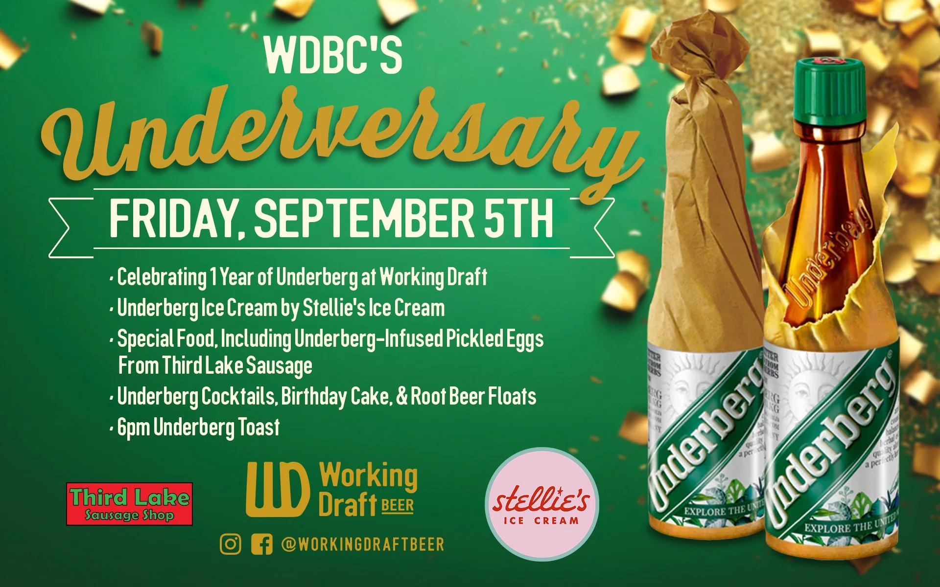 Celebrate Working Draft's Underversary